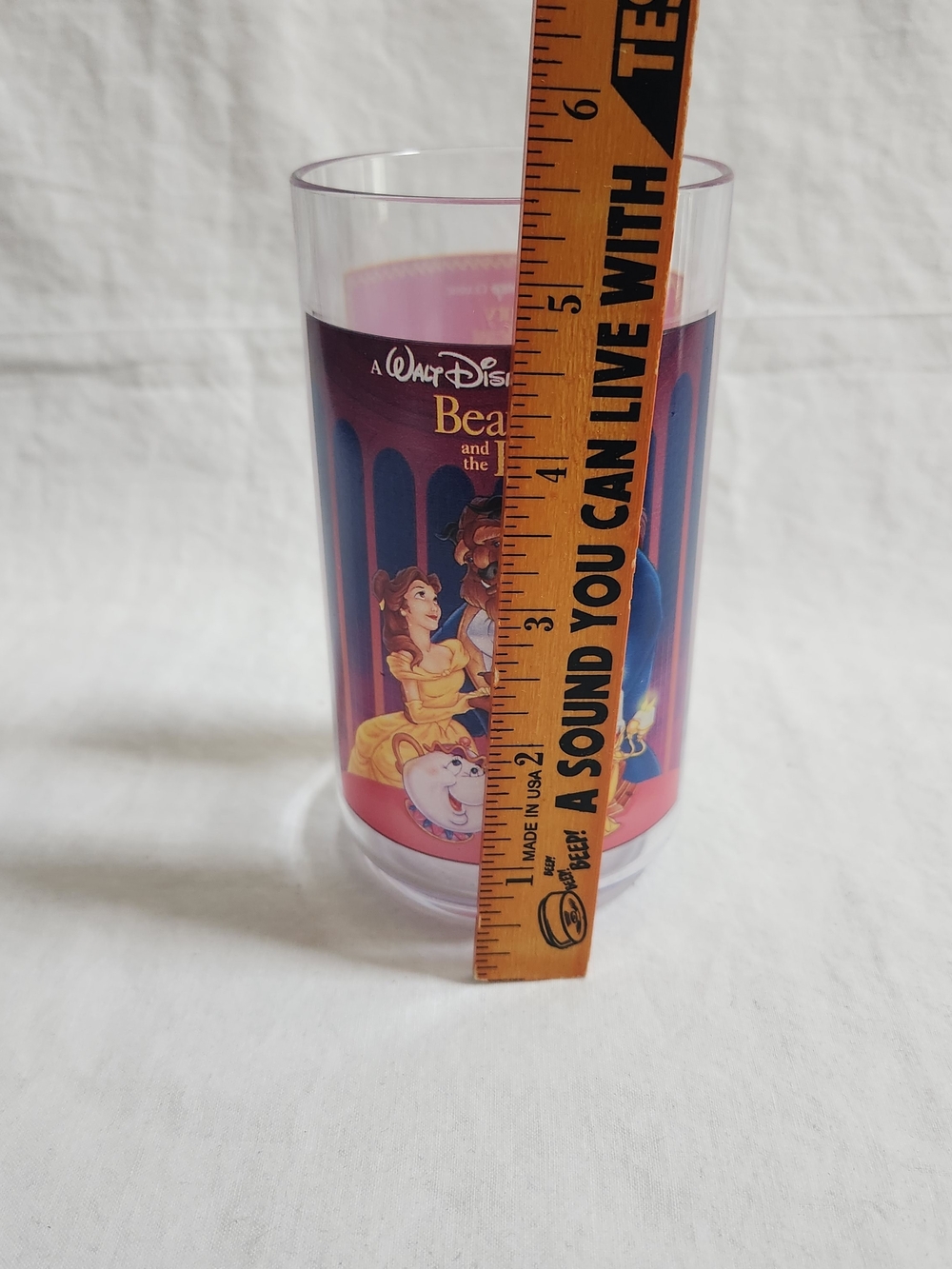 Disney Beauty and the Beast Pink Collector Glass - Picture 6 of 12
